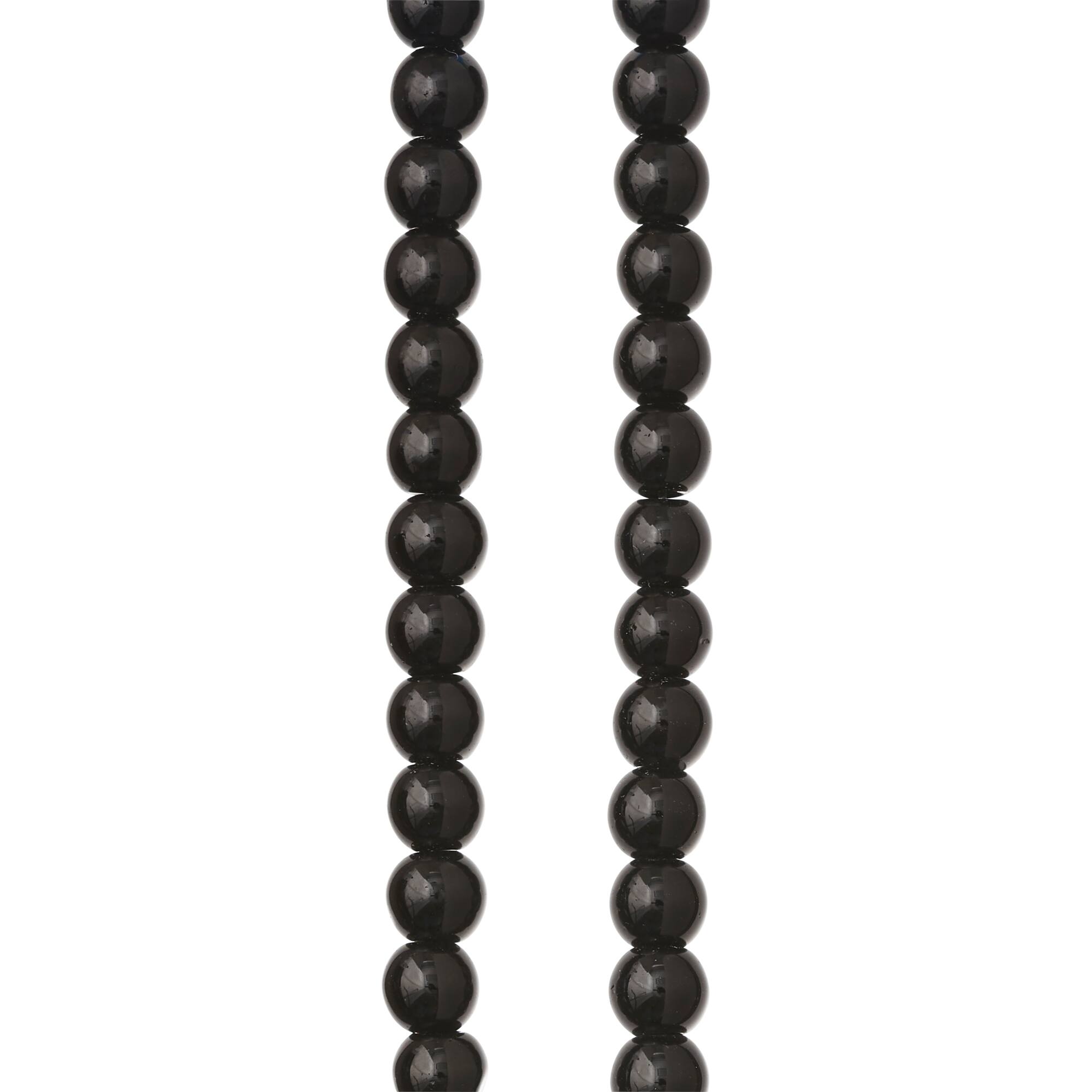 9 Packs: 68 ct. (612 total) 6mm Glass Round Beads by Bead Landing